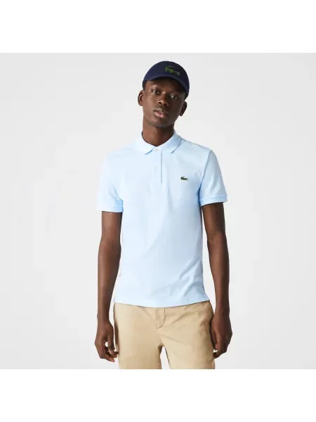 Поло Lacoste синее