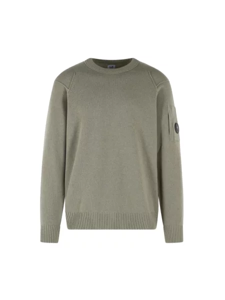 Sweter C.p. Company wełniany zielony