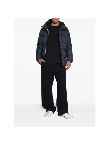 Kurtka puchowa Woolrich niebieska
