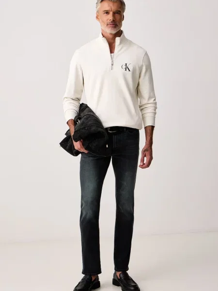 Calvin Klein Jeans rifle slim fit pánske čierna