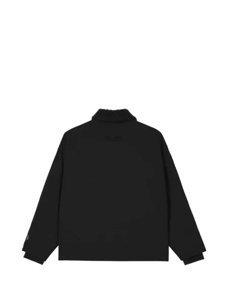 Gulerat geacă Izzue din fleece negru