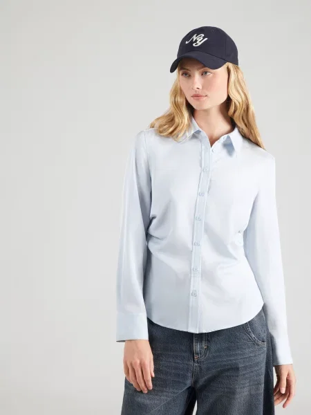 Calvin Klein Blúzka pastelovo modrá