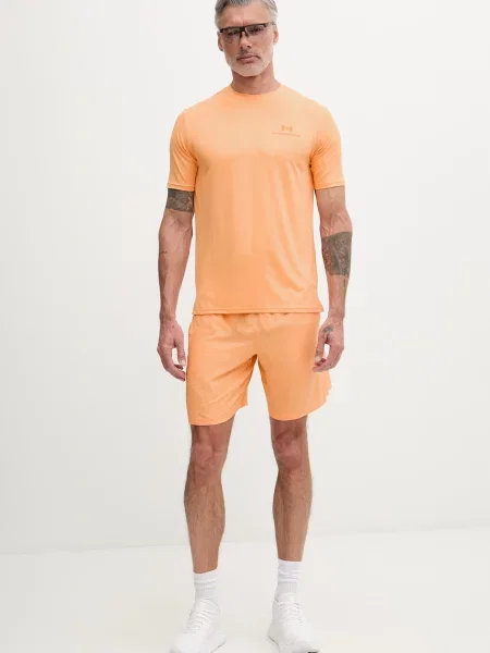 Under Armour trening kratka majica Rush Energy oranžna