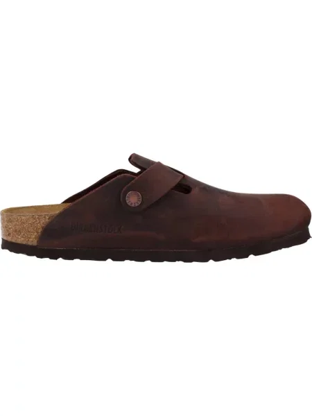 Klapki Birkenstock brązowe
