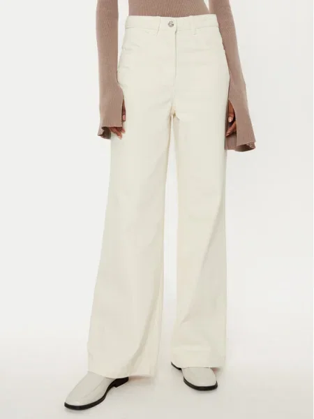 MAX&Co. Blugi Parure Écru Wide Leg