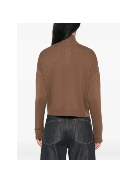 Kardigan Max Mara Studio wełniany brązowy