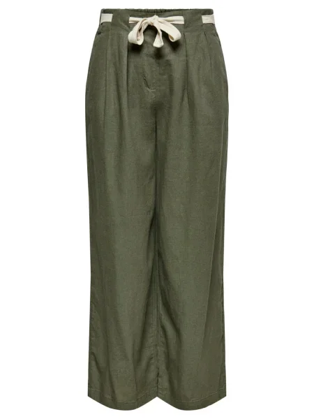 Pantaloni Jacqueline De Yong kaki