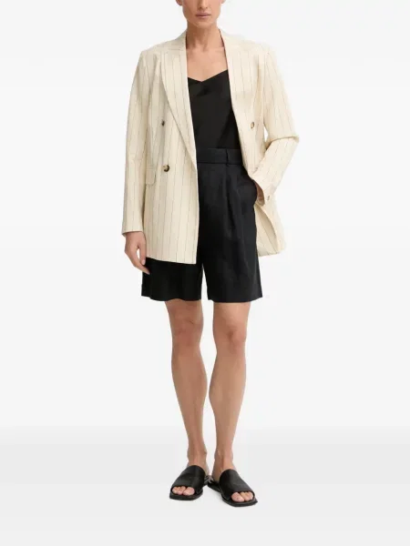 Sacou Rag & Bone cu două rânduri de nasturi alb