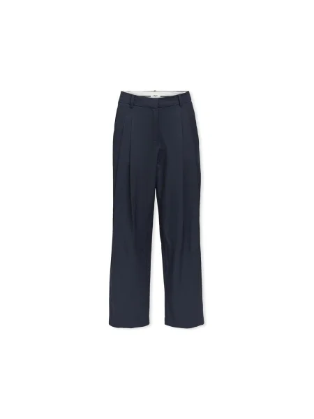 Pantaloni Object albastru