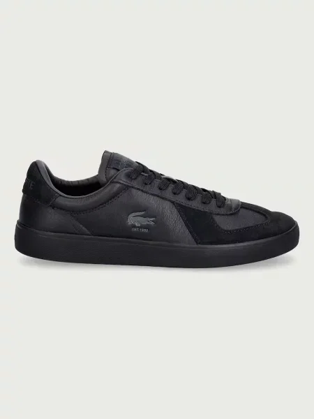 Lacoste BASESHOT PRO sportcipő férfi bőr fekete