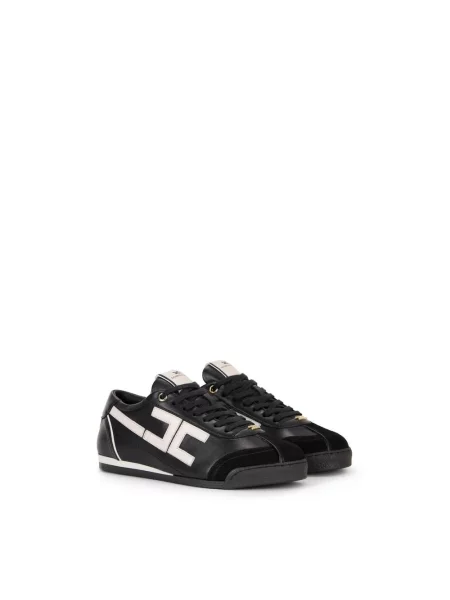 Sneakersy Elisabetta Franchi czarne