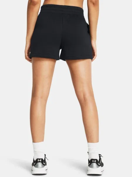 Fleece rövid rövidnadrág Under Armour fekete