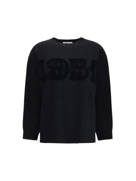 Sweter Max Mara wełniany czarny