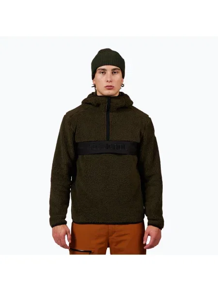 Hanorac pentru bărbați Rossignol Alltrack Anorak Fleece olive shadow kaki