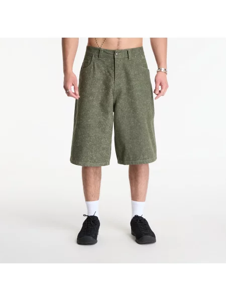 Pantaloni scurți Dime Classic Denim Shorts Electric Green 38 verde