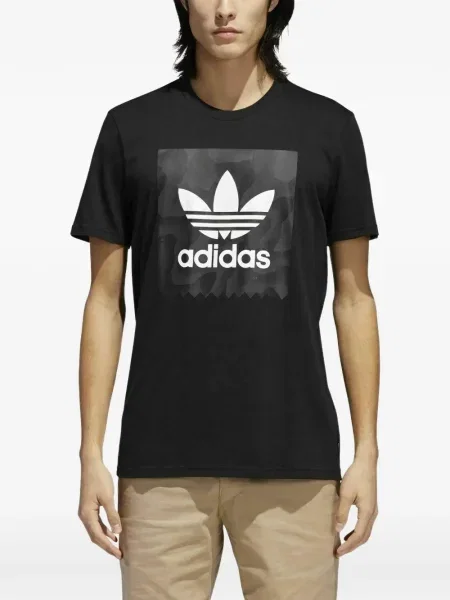 Strečové vícebarevný polotričko Adidas s autogramem šedé