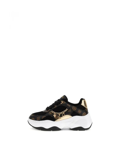 Sneakerși Guess negru