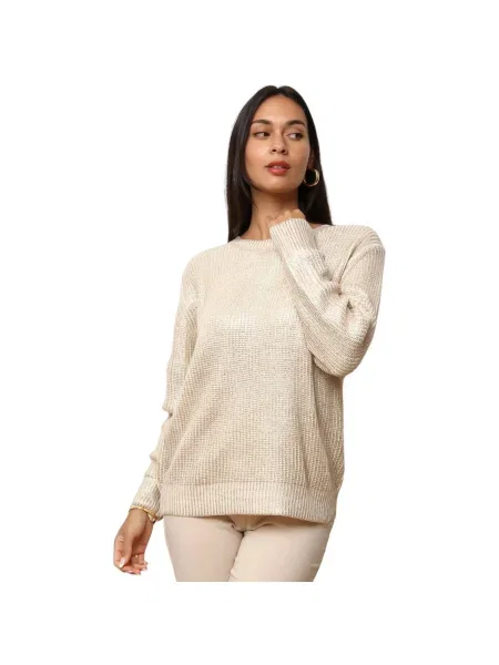 Pulover La Modeuse bej