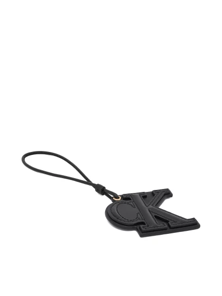 Calvin Klein Obesek za ključe DEBOSS' črna