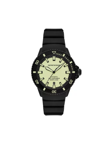 Emporio Armani Zegarek Sea Explorer czarny