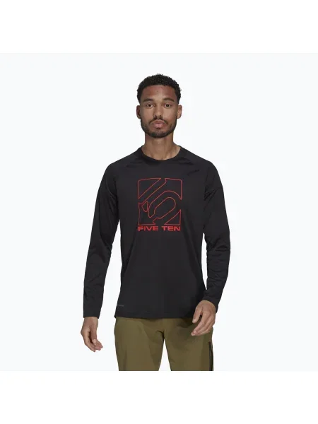 Tricou mânecă lungă Five Ten din jerseu negru