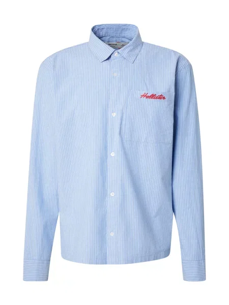 HOLLISTER Košile světlemodrá / světle červená