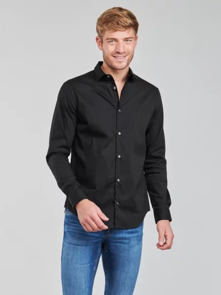 Emporio Armani Cămașă negru