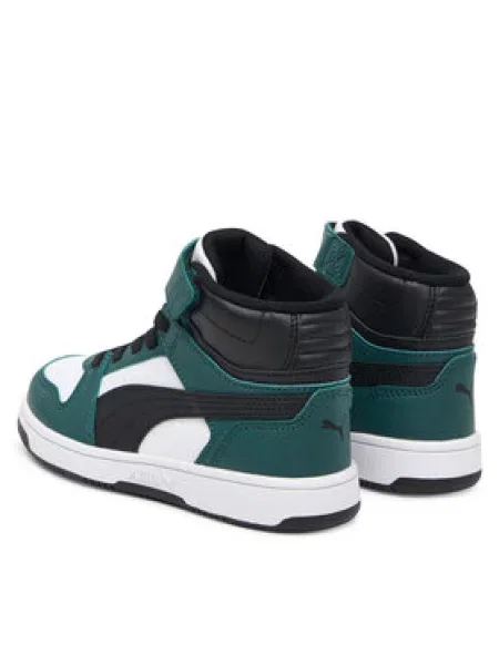 Sneakersy Puma Rebound Slam Mid Ac+ Ps Biela zelená