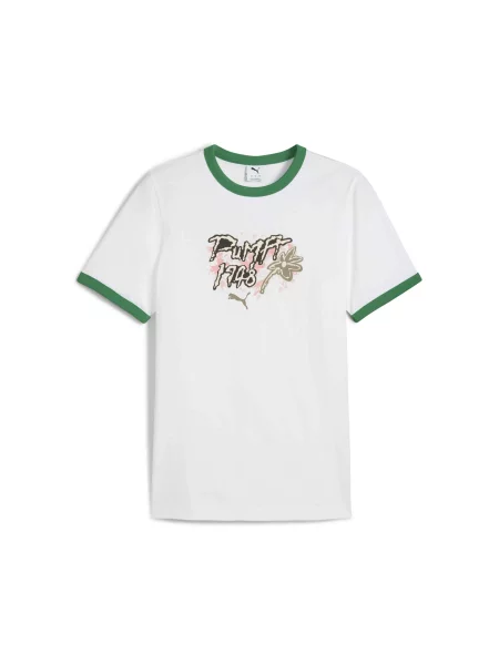 Футболка PUMA Future..archive Tee комбінований верх білий