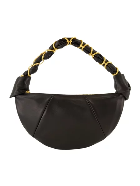 Torebka hobo Saint Laurent skórzana czarna