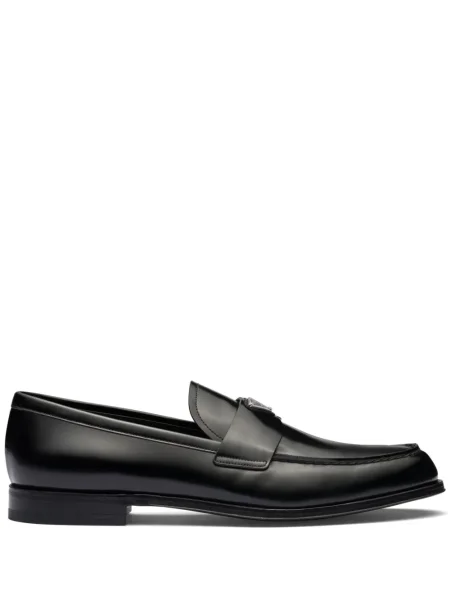 Pantofi loafer Prada din piele negru