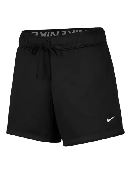 Pantaloni scurți Nike alergare cu talie înaltă în carouri albastru