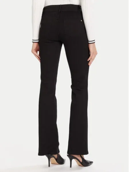 Morgan Farmer Bootcut Fit fekete