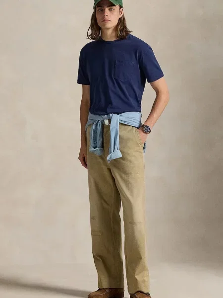 Tričko Polo Ralph Lauren tmavomodrá