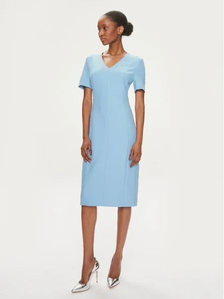 Boss Rochie de zi Damaisa albastru