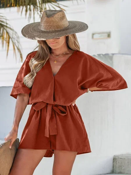 Комбінезон Cupshe теракотовий