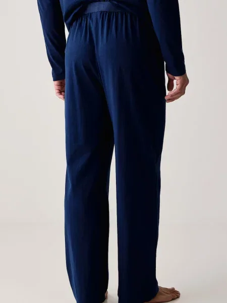 Tommy Hilfiger spodnie piżamowe niebieskie