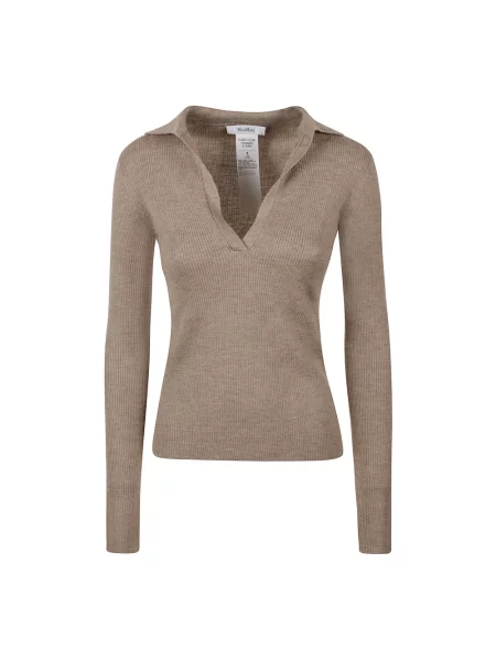 Sweter Max Mara beżowy