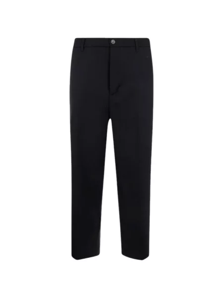 Pantaloni Nine In The Morning cu autograf negru