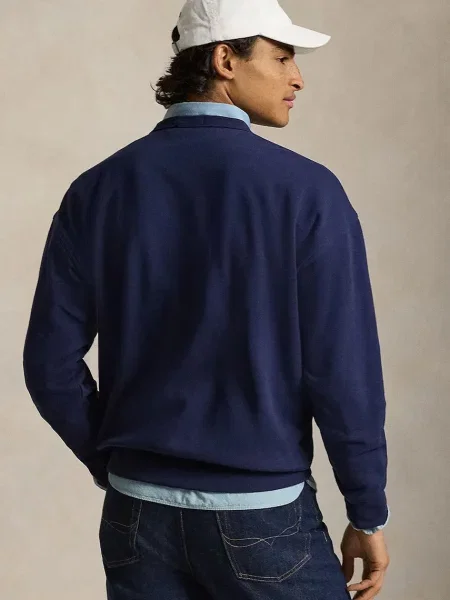 Hanorac crewneck Polo Ralph Lauren albastru