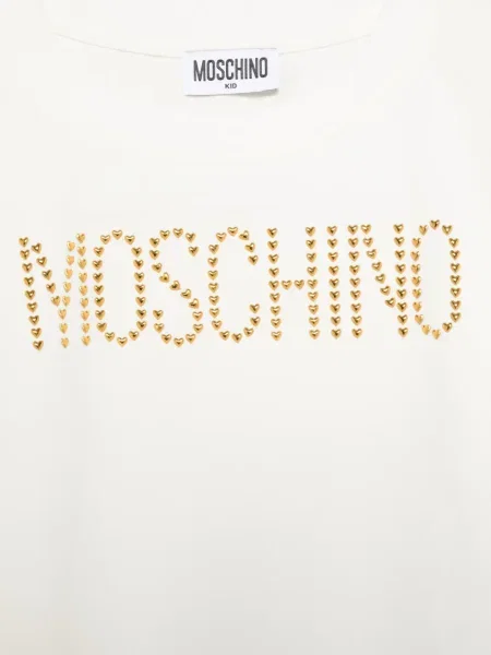 Koszulka dziecięca Moschino biała
