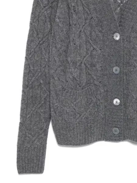 Cardigan Ermanno Scervino tricotate gri