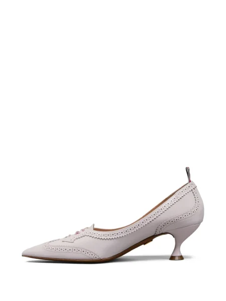 Pantofi cu toc Thom Browne din piele roz
