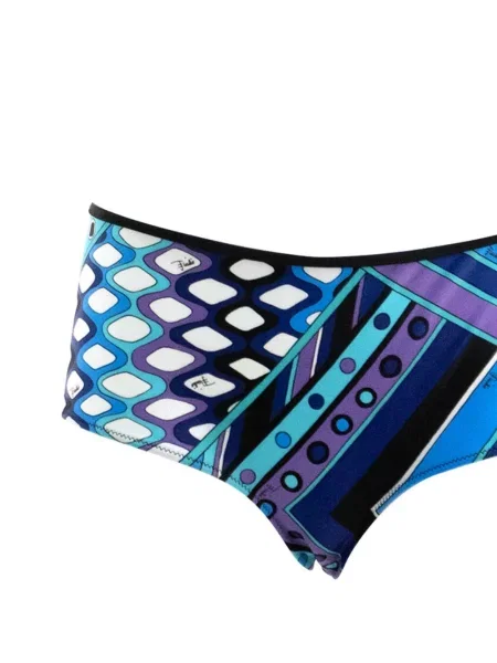 Bikini Pucci cu imagine albastru