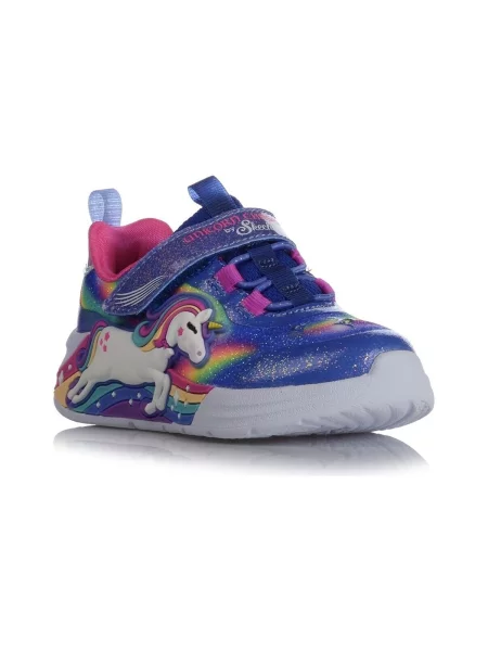 Pantofi copii Skechers albastru