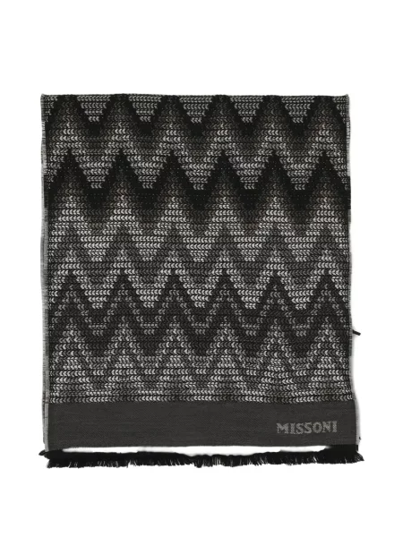 Fular Missoni de lână negru