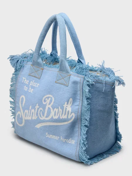Сумка Mc2 Saint Barth голубая