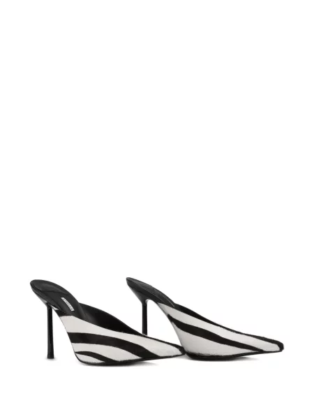 Papuci tip mules Le Silla alb