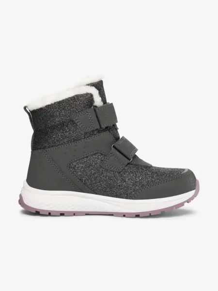 Viking Kids gyerek téli cipő Equip Glitter Warm WP 2V szürke