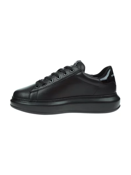 Sneakersy Karl Lagerfeld skórzane czarne